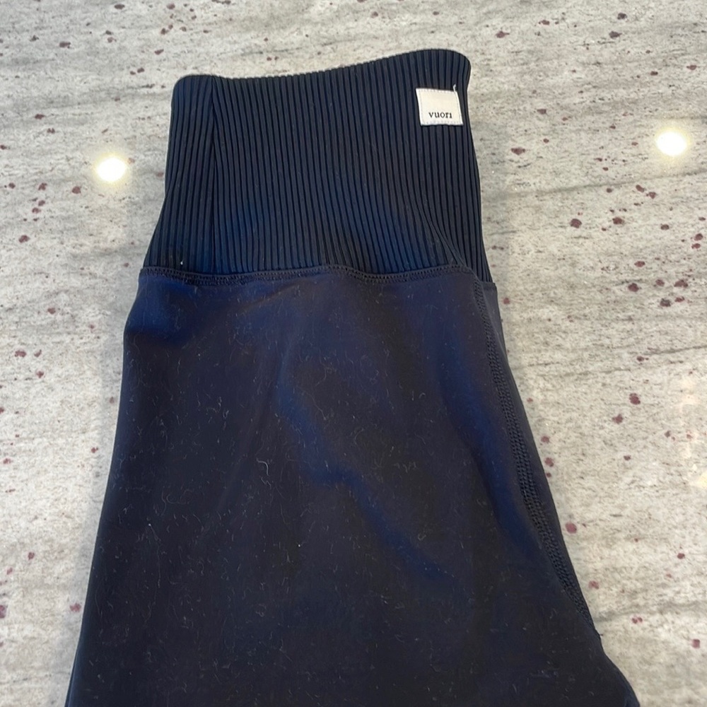 Vuori ribbed waist leggings sz S